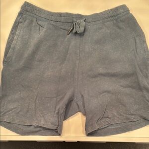 Men's Blue Casual Shorts